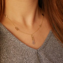 Pienza - 18k Goldhalskette