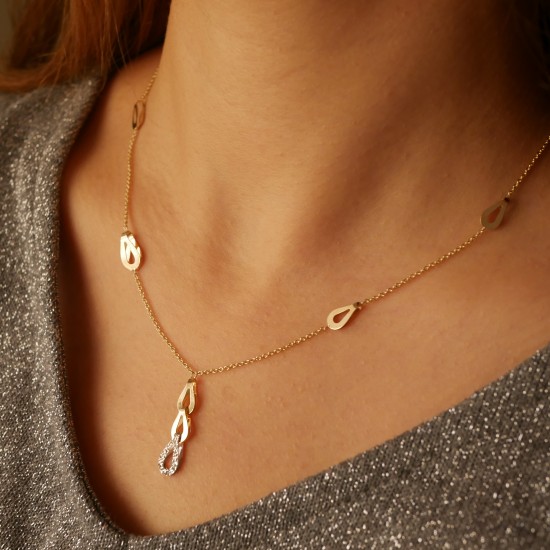 Pienza - 18k Goldhalskette