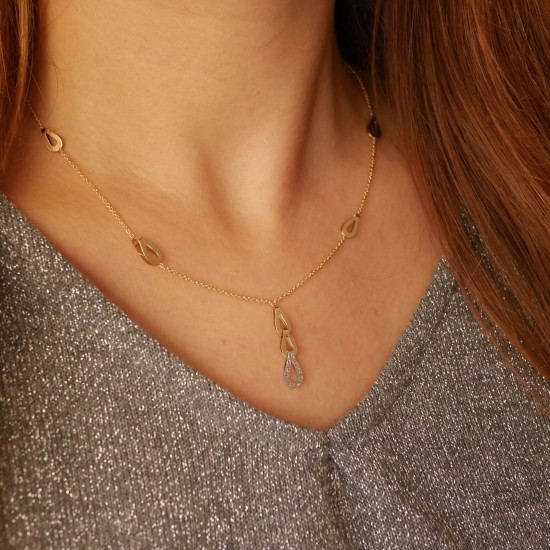 Pienza - 18k Goldhalskette