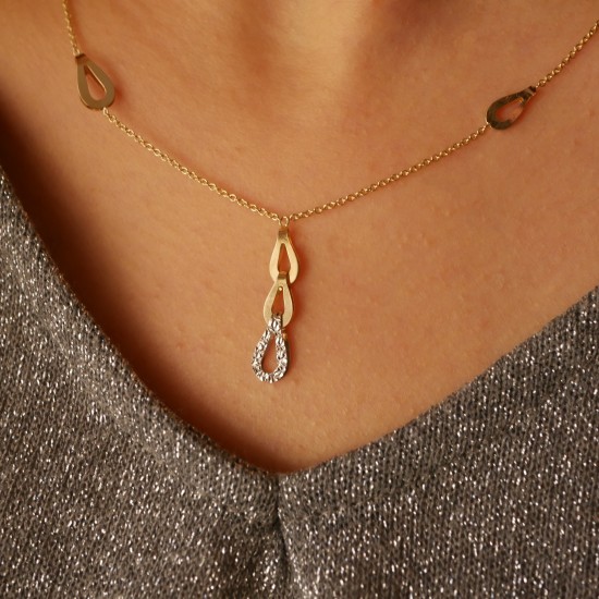 Pienza - 18k Goldhalskette