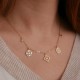 Piovere - 18k Goldhalskette