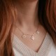 Piovere - 18k Goldhalskette