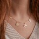 Piovere - 18k Goldhalskette
