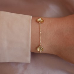 Pirao - 14k Goldarmband