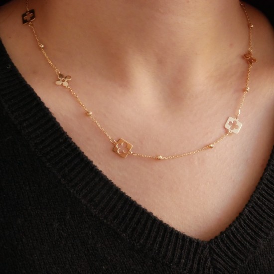 Ravello Sei - 14k Goldhalskette