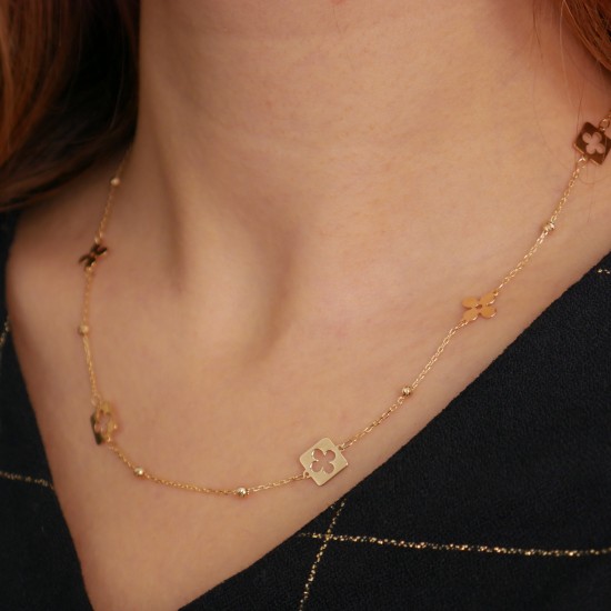 Ravello Sei - 14k Goldhalskette