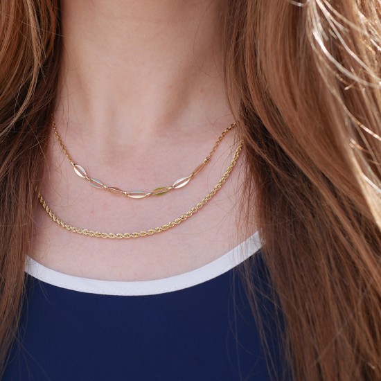 Ronti - 14k Goldhalskette