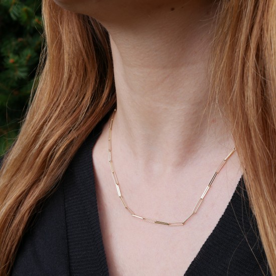 Sottile - 14k Goldhalskette
