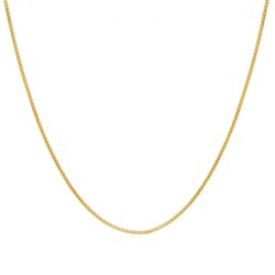 Splendente - 14k Goldhalskette 45cm