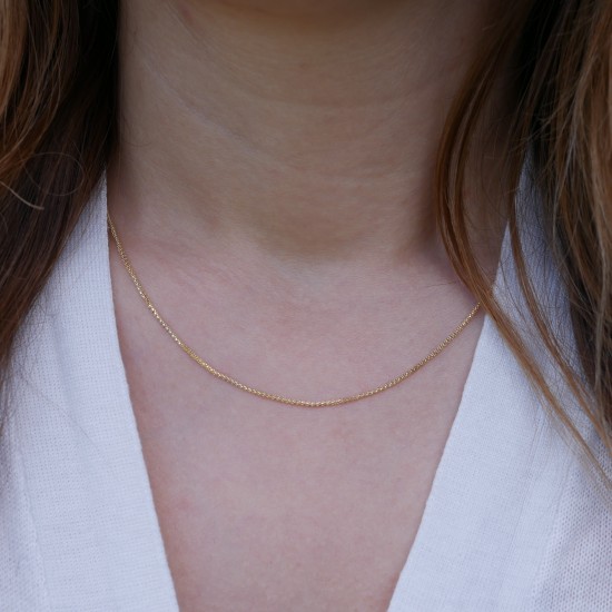 Splendente Goldhalskette