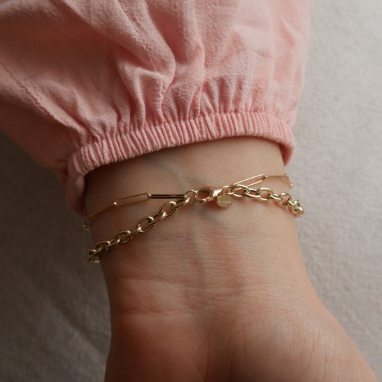 Terzo - 18k Goldarmband