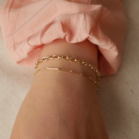 Terzo - 18k Goldarmband