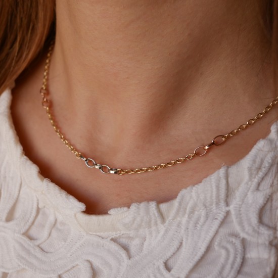 Troia - 18k Goldhalskette
