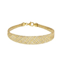 Altezza Duo - 18k Goldarmband