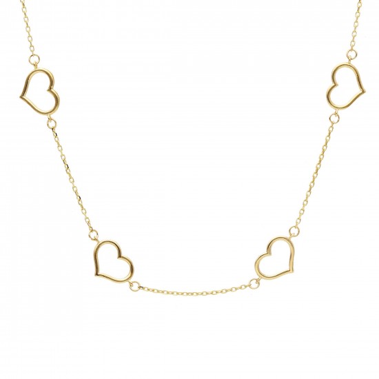 Brezza - 14k Goldhalskette