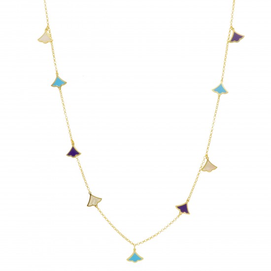 Caspoli - 18k Goldhalskette