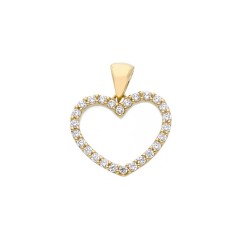 Cuore - 14k Goldanhänger
