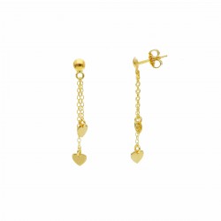 Damore - 14k Goldohrringe