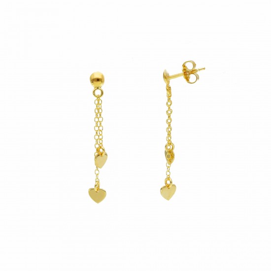 Damore - 14k Goldohrringe Damore - 14k Goldohrringe