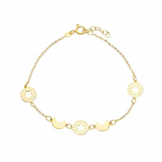 Diluna - 14k Goldarmband Diluna - 14k Goldarmband