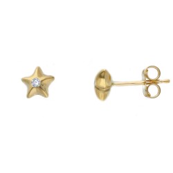 Diluna Stella - 14k Goldohrringe