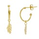 Piume - 14k Goldohrringe Piume - 14k Goldohrringe