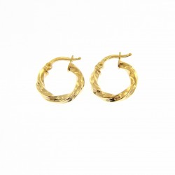 Praso - 14k Goldohrringe Praso - 14k Goldohrringe