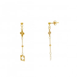 Ravello - 14k Goldohrringe