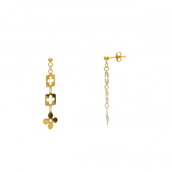 Ravello Triplo - 14k Goldohrringe Ravello Triplo - 14k Goldohrringe