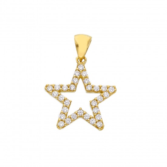 Stella - 14k Goldanhänger Stella - 14k Goldanhänger